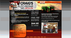 Desktop Screenshot of craigsautosnohomish.com