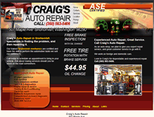 Tablet Screenshot of craigsautosnohomish.com